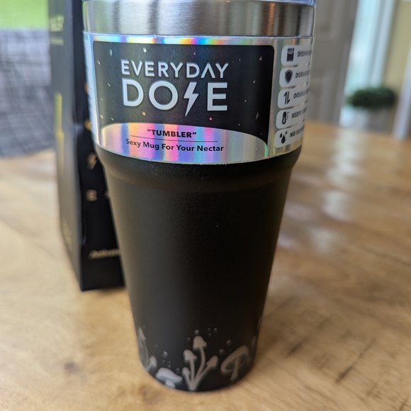 Everyday Dose Other - Black Tumbler
